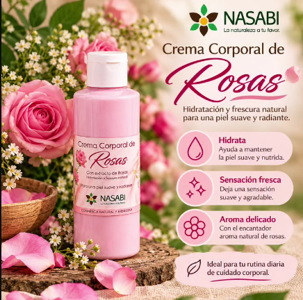Crema de rosas 🌹